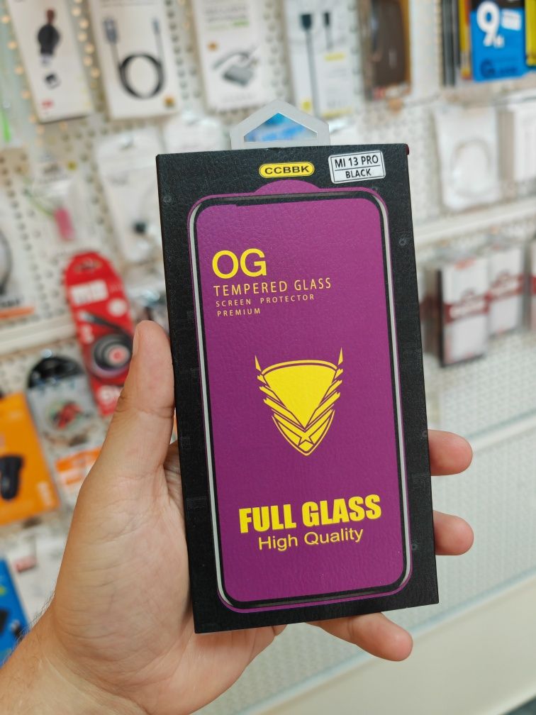 Стъклен протектор за цял екран Full Glue за Xiaomi 13 Pro