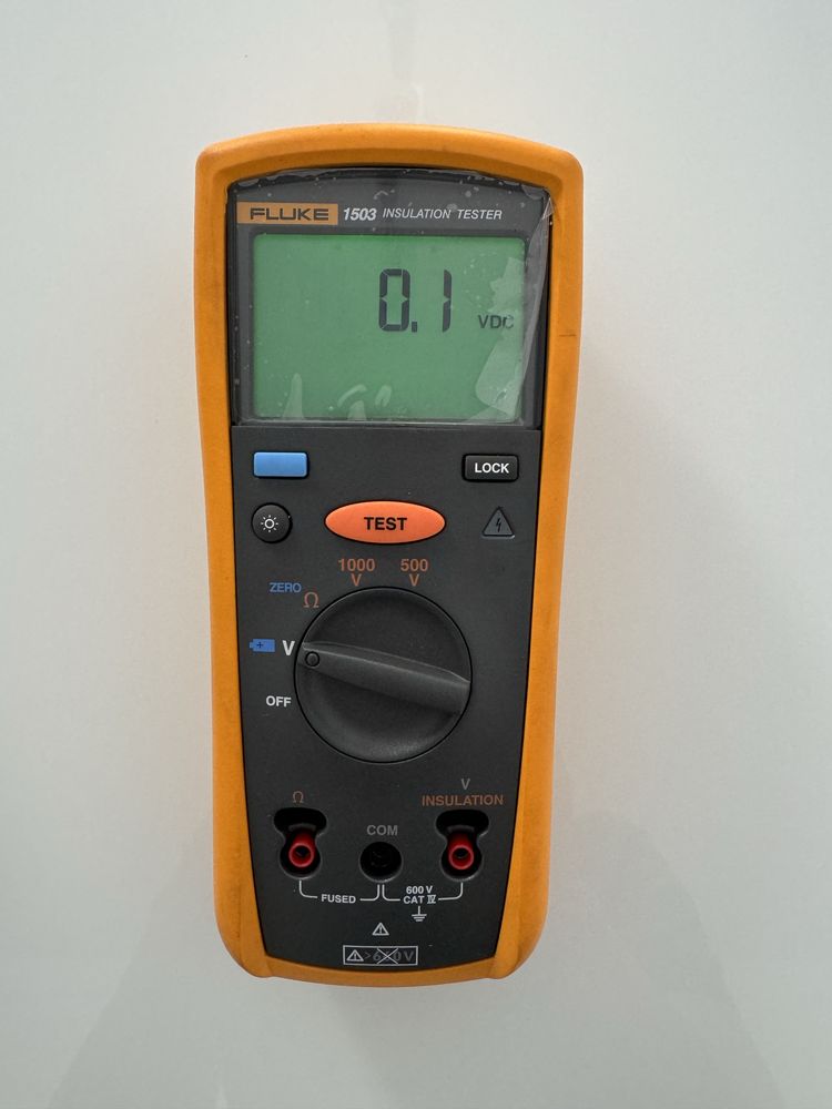 Fluke 1503 NOU Tester de izolatie/ Megger tester/ Megaohmetru