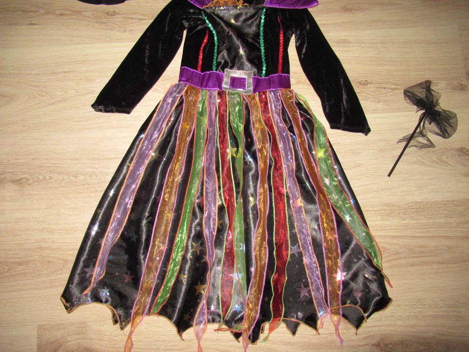 ХЕЛОУИН КОСТЮМ /РОКЛЯ--с аксесоари--116 номер