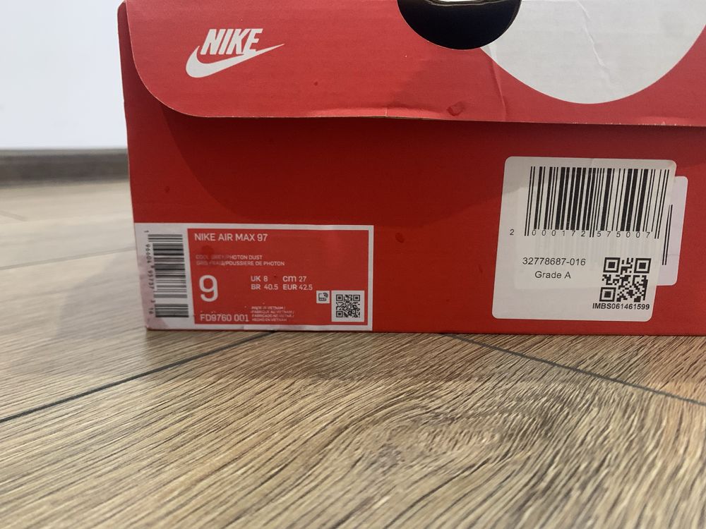Nike air max 97  EU42.5