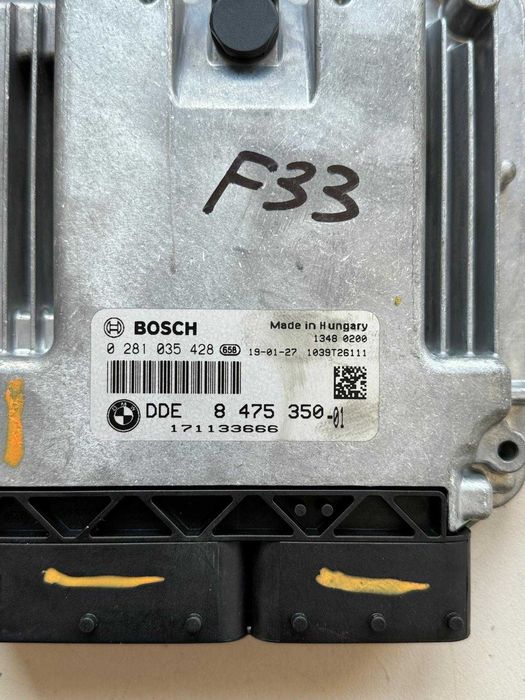Calculator motor Bmw 116D DDE8475350