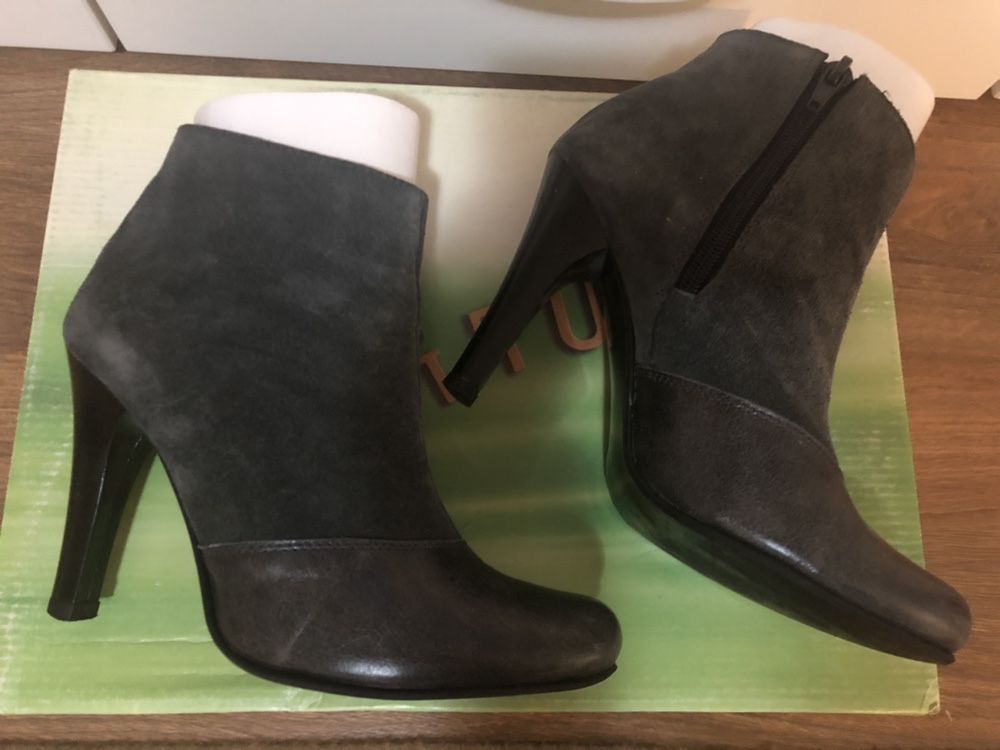 Botine piele 35