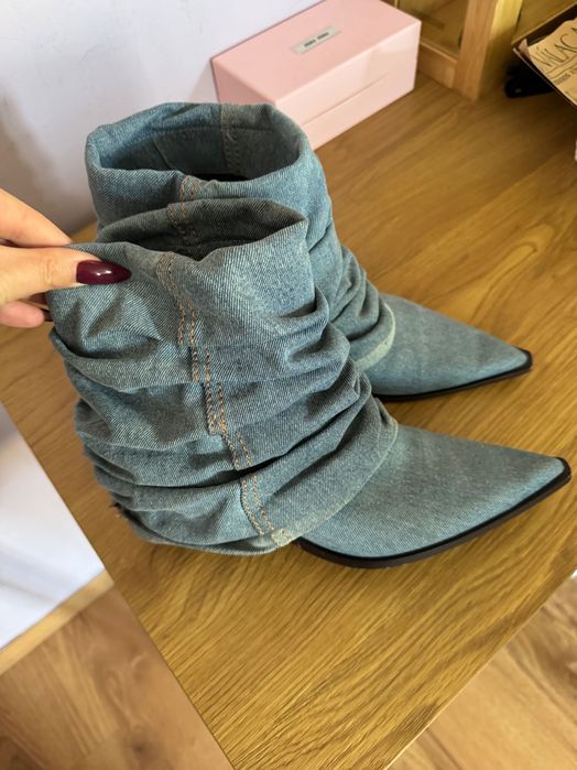 Ботуши на Зара дънкови