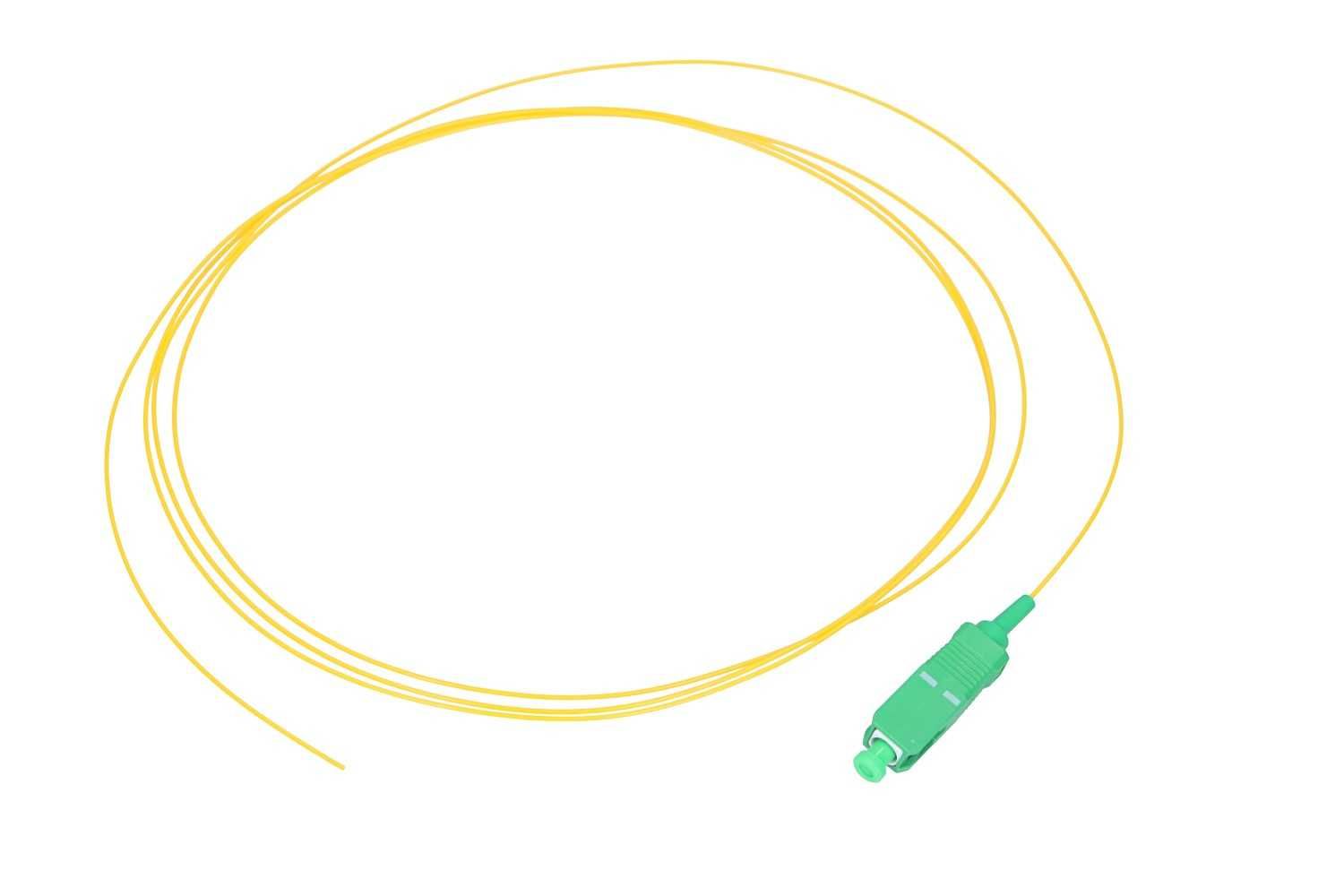 Pigtail fibra optica sc/apc ( sc-apc) 0.9mm , 1.5 m