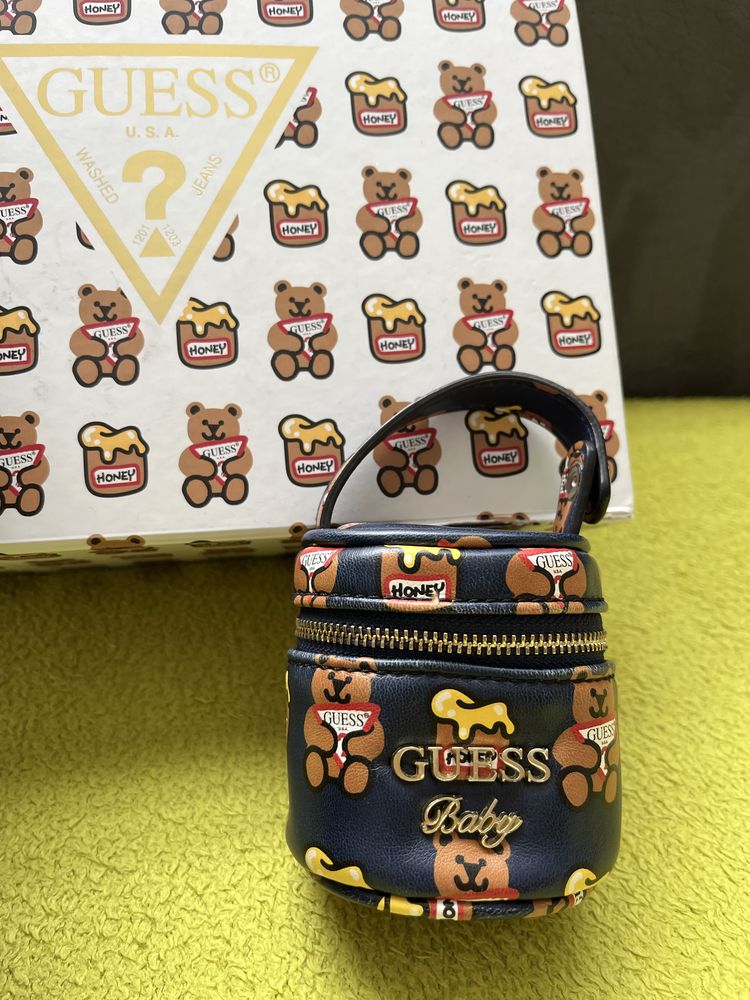 Намален!!!GUESS комплект чанти grizzly bear MULTI + КУТИЯ