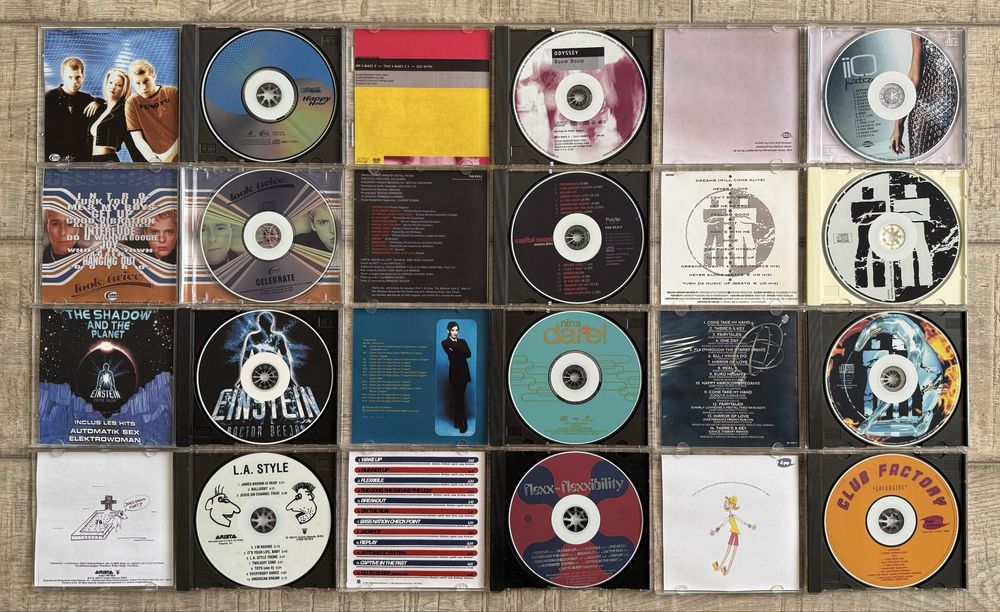 Cd-uri muzica Eurodance anii 90