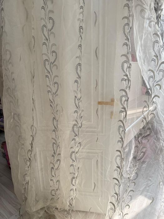 Тюль и штор красивый