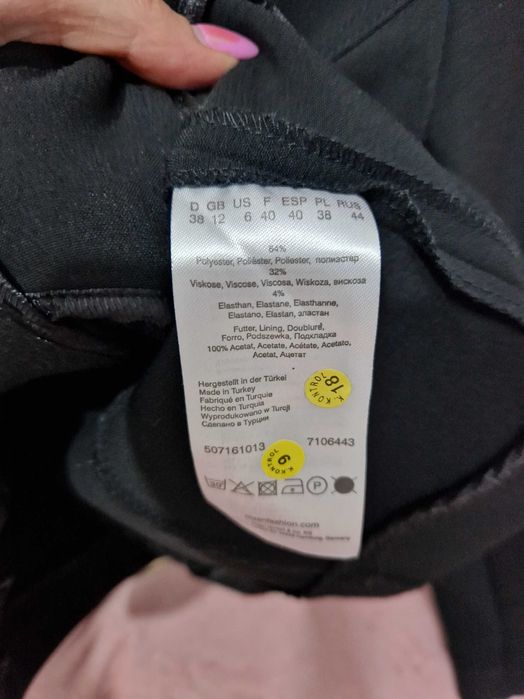 Palton  Olsen Nou negru  nr 38