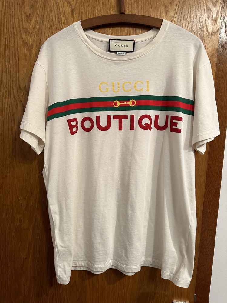 Tricou Gucci cu imprimeu logo