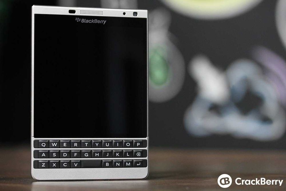 black berry passport silver edition