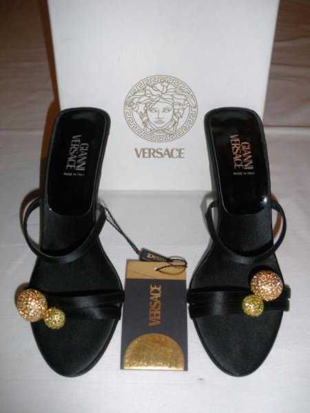 Versace оригинални дамски обувки с кристали Swarovski номер 37,5