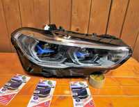 BMW G05 G06 set faruri laser far stanga dreapta plansa bord kit airbag