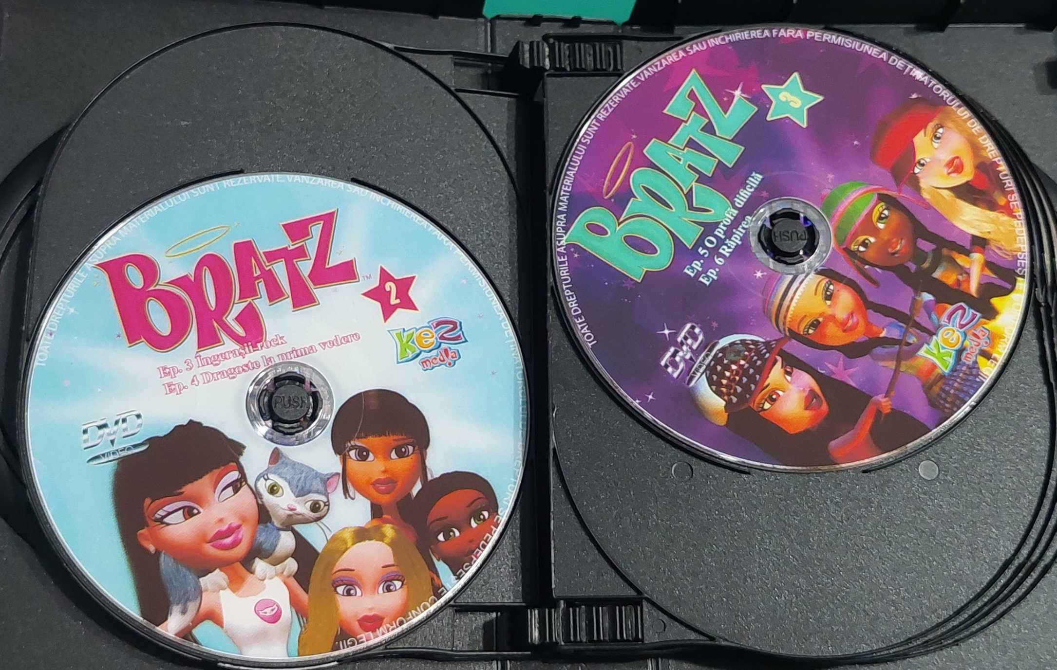 Bratz - Colectie 11 DVD-uri Desene Dublate Romana