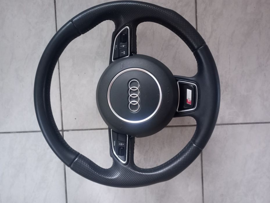 Volan s-line cu padele audi A4 a5 a6 Q5 /airbag