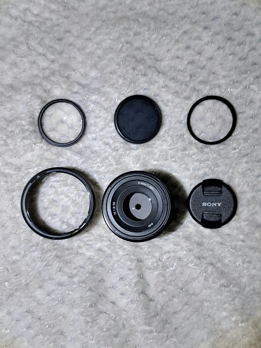 Obiectiv Sony FE 50 mm f 1.8 + filtre