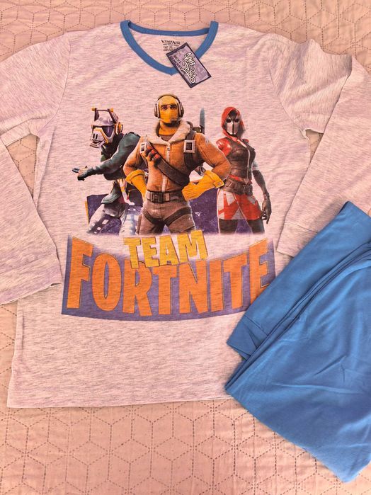 Нови български пижами момче  Fortnite 158,164