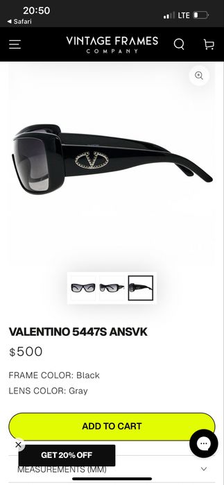 Ochelari de soare Valentino