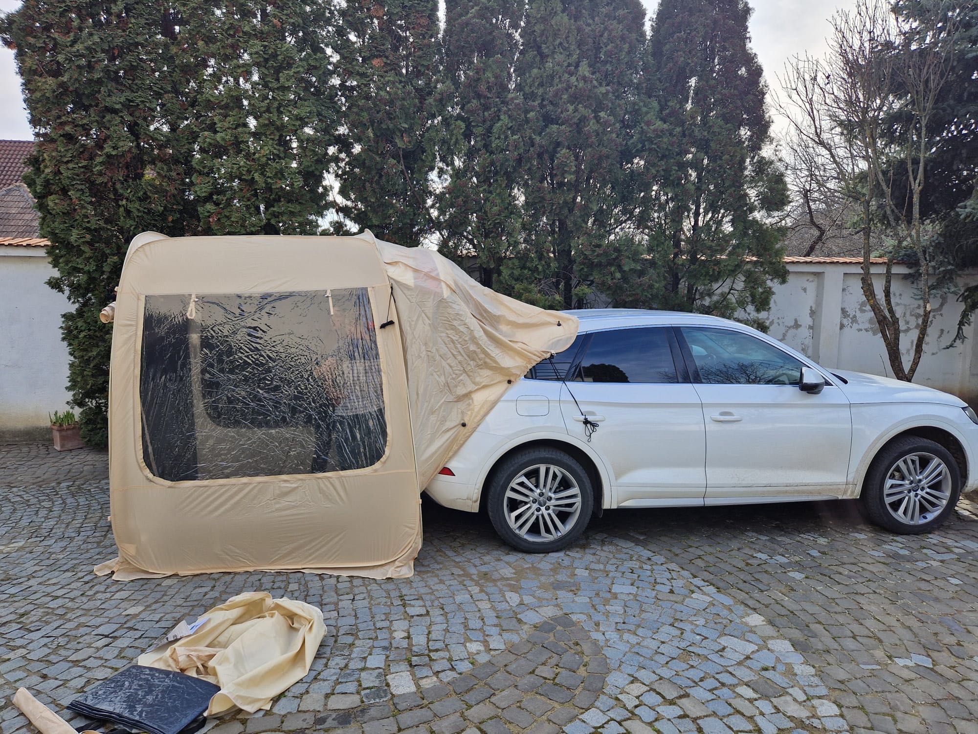 cort auto mașina montaj hayon pop up pavilion