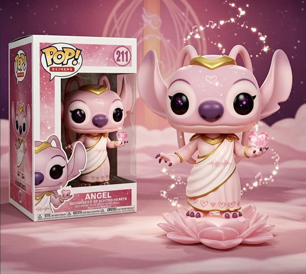Funko Pop фигурка Ейнджъл от Лило и Стич, Angel Stitch