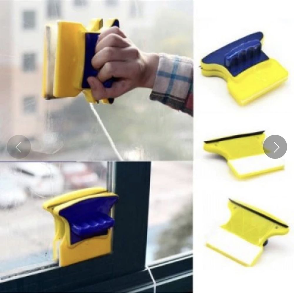 Dispozitiv curatare geamuri magnet