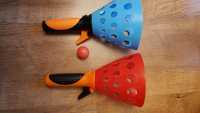Детска забавна игра -Фунии с топчета за изстрелване