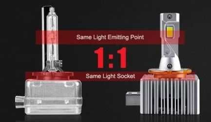 Лед крушки №3657-3 Led-Xenon-D3S -Canbus- D-serie - 2 бр.