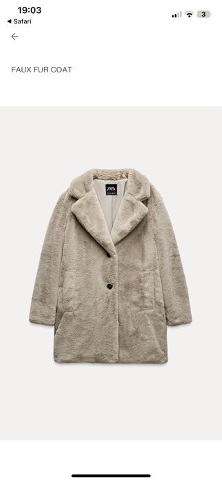 Чисто ново палто Zara