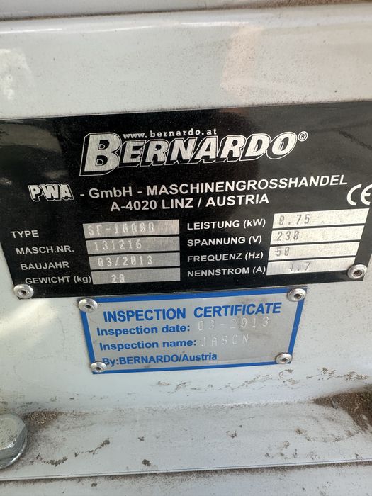 Ventilator Exhaustor radial 1200 mc/h, Bernardo SF 1000 B