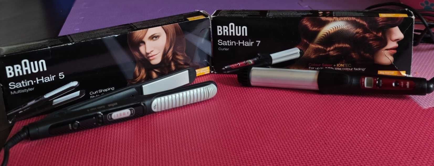 Преса за коса Braun Satin Hair 5 Multistyler за изправяне и къдрици