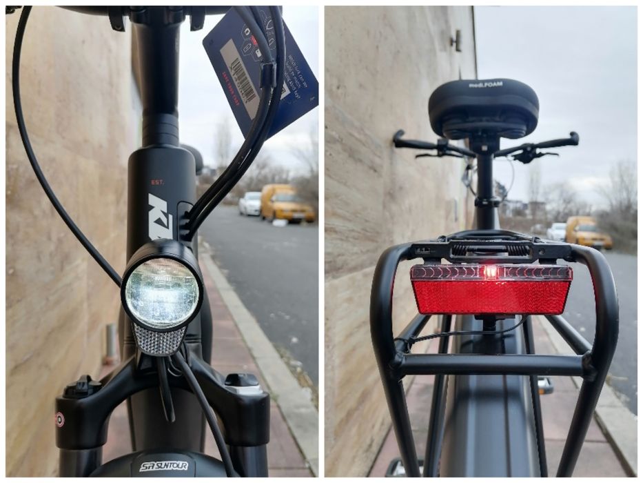 Електрически KTM Power Sport*L размер*466км*батерия 625watta*Като Нов