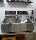 Friteoza Fripteosa Friteuza Friteosa 5000W Industriala Inox