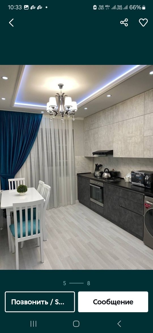 Срочно Аренда 2 ком квартира на караташ. Самарканд дарвоза
