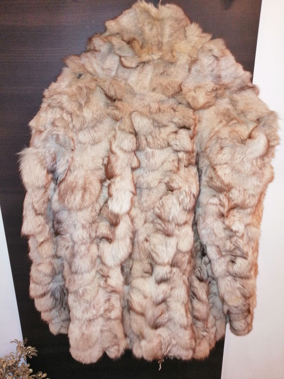 Палто от лисица (кожа)