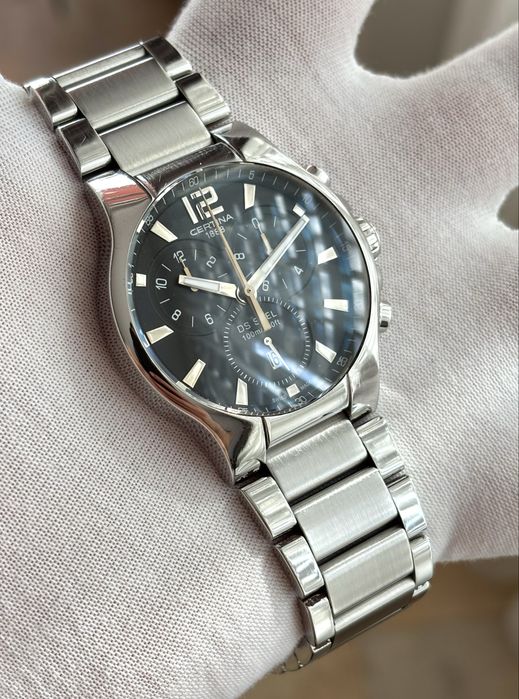 Certina DS Spel Flat Line Chronograph Мъжки часовник