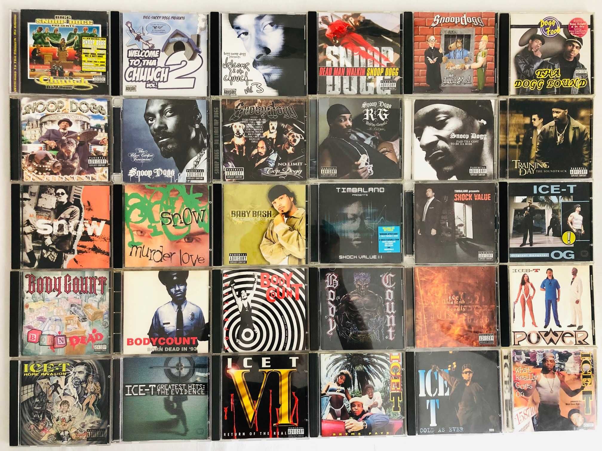 CD Rap Hip Hop Ice Cube Dre Mack 10 Warren G NWA Eazy-E Wu Tang Clan