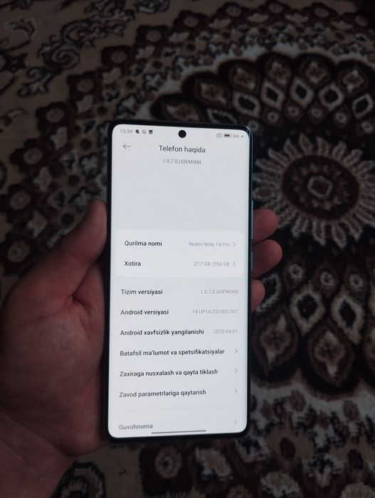 Redmi Note 14 Pro 8/256GB!