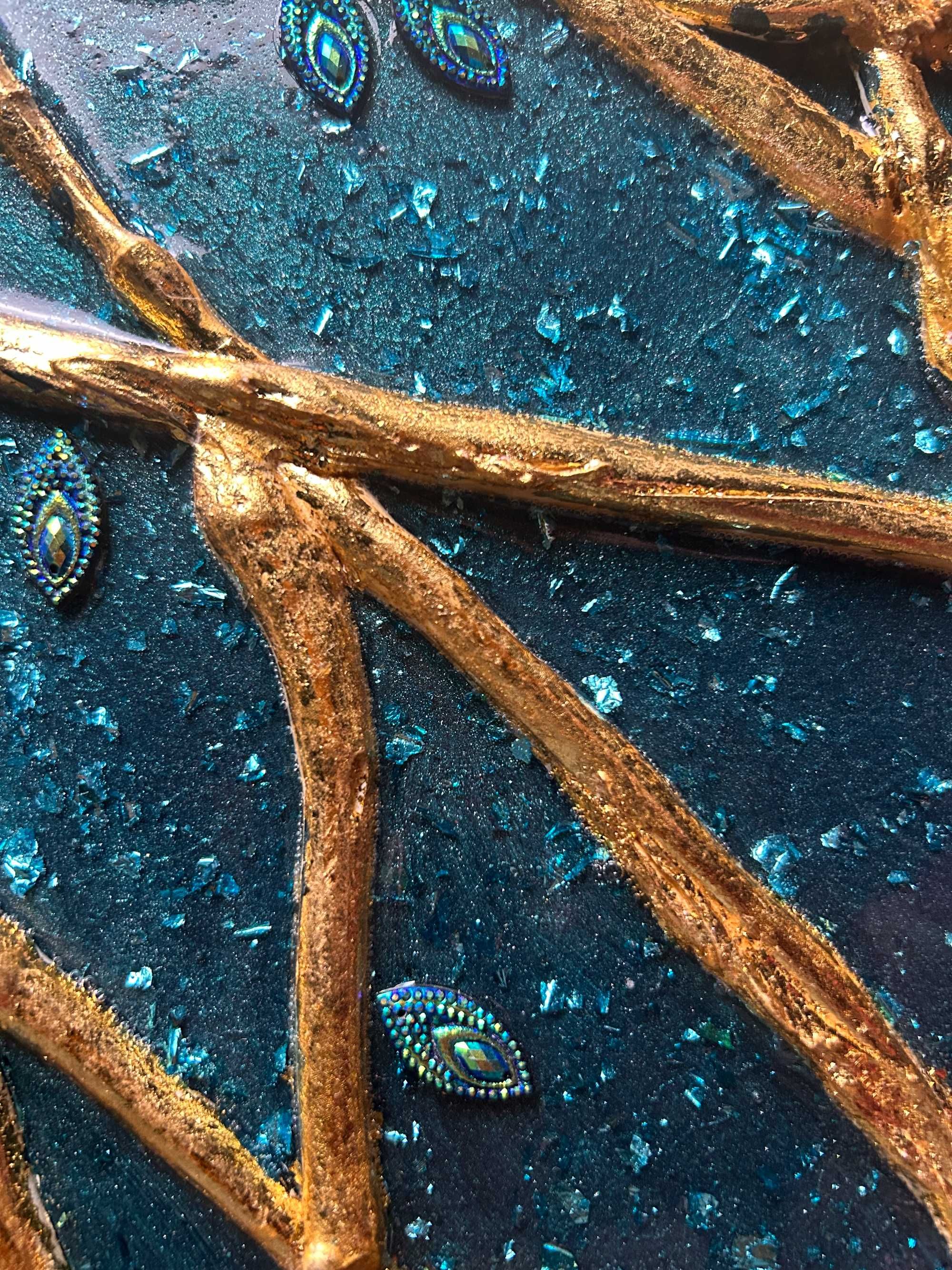 Whispering Branches + LED + Gold рамка + Сертификат + Лукс Опаковка
