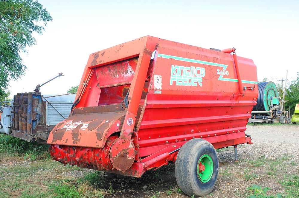 Remorca tehnologica 10 mc incarcare/descarcare automata, freza siloz