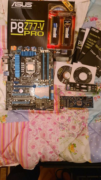 Компютьрна конфигурация сокет 1155 -процесор,рам и дьнна платка