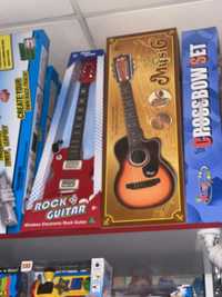 Даставка безплатная. Игрушка детская гитара балшой 66 см