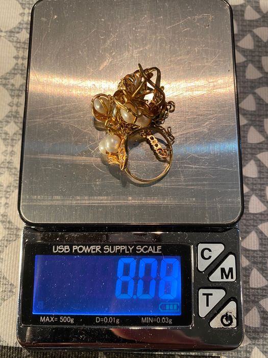 Златен комплект 18 к