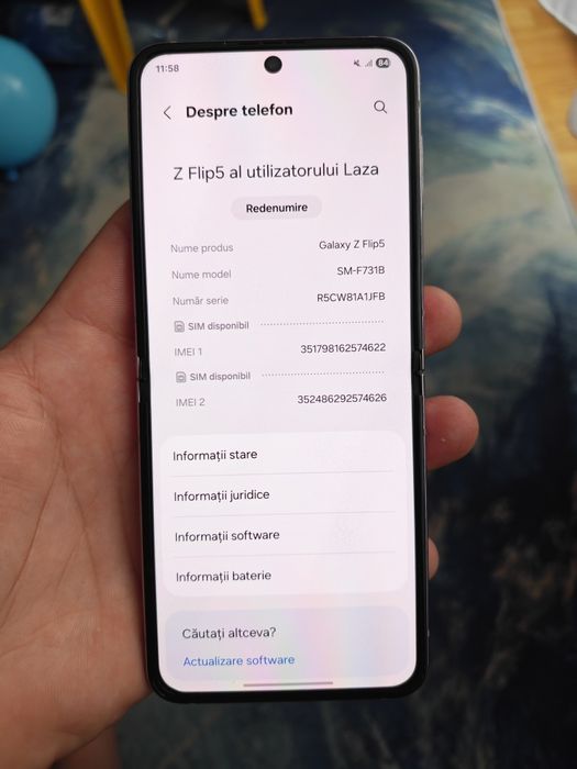 Vând sau Schimb Samsung Galaxy Z Flip 5 5G 512GB