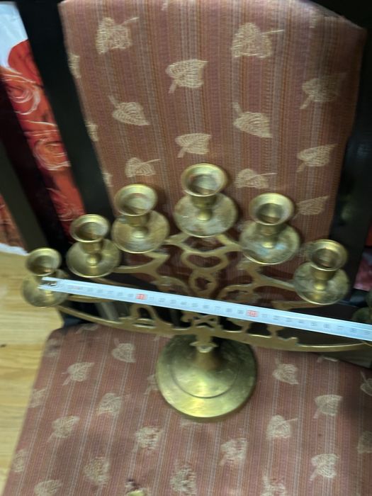 стар еврейски свещник менора