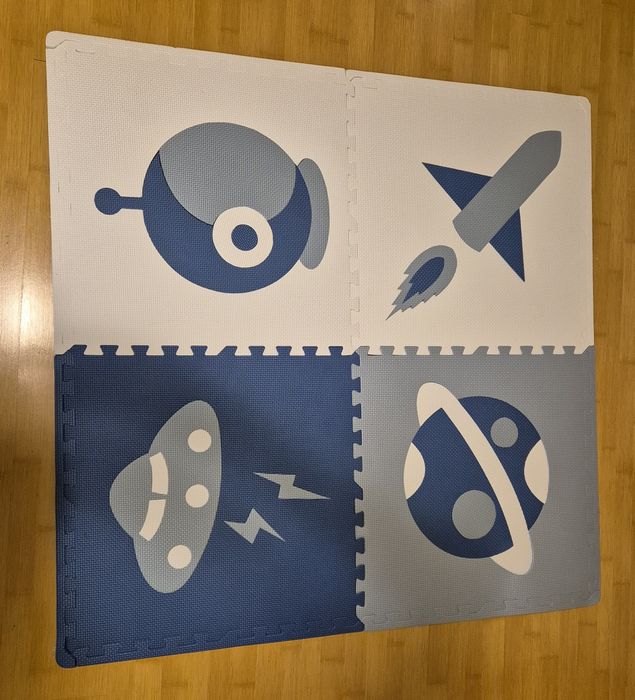 Covoras tip puzzle din spuma EVA 61x61 cm