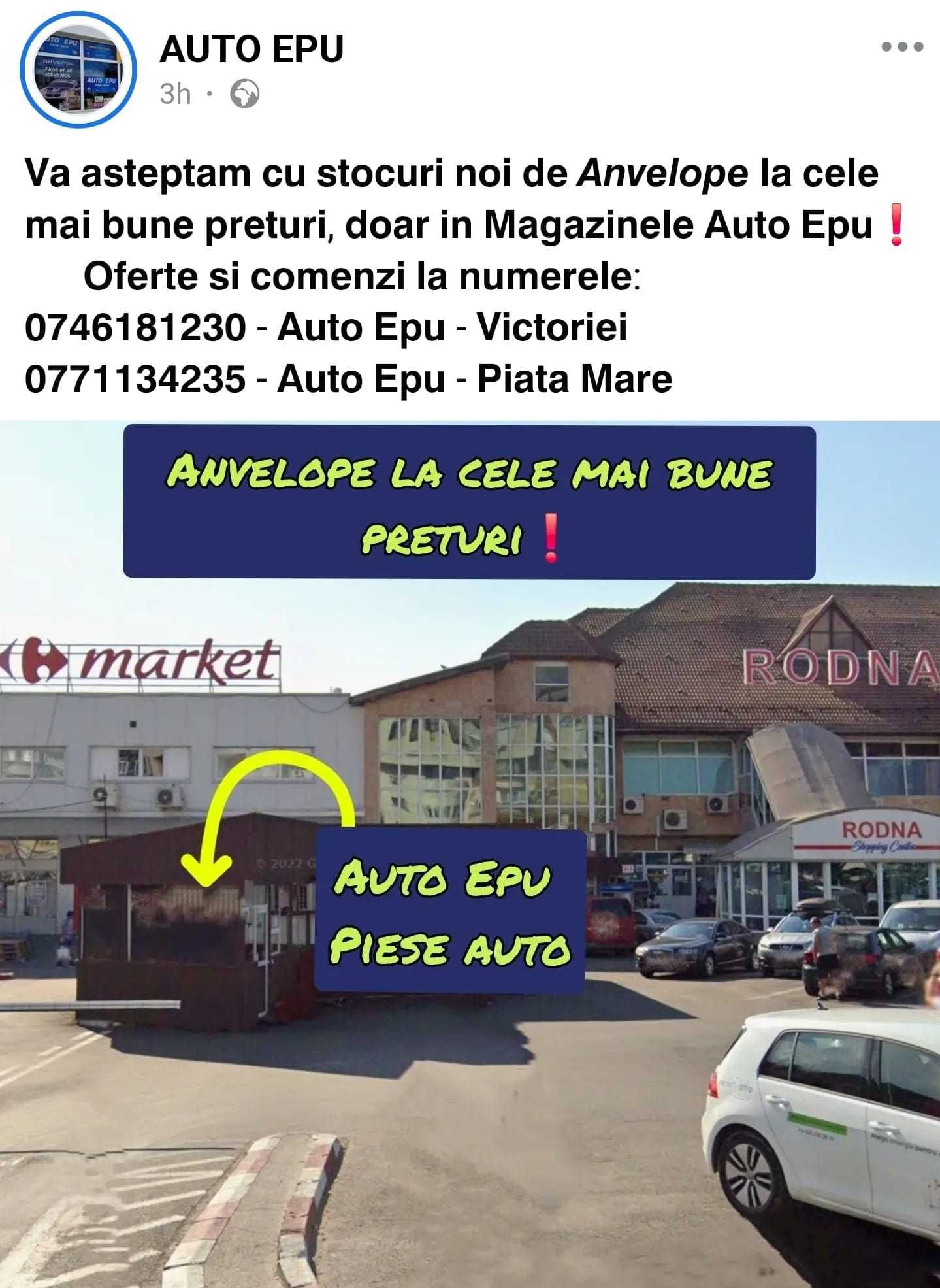 AUTO EPU-> Anvelope la cele mai bune Preturi !