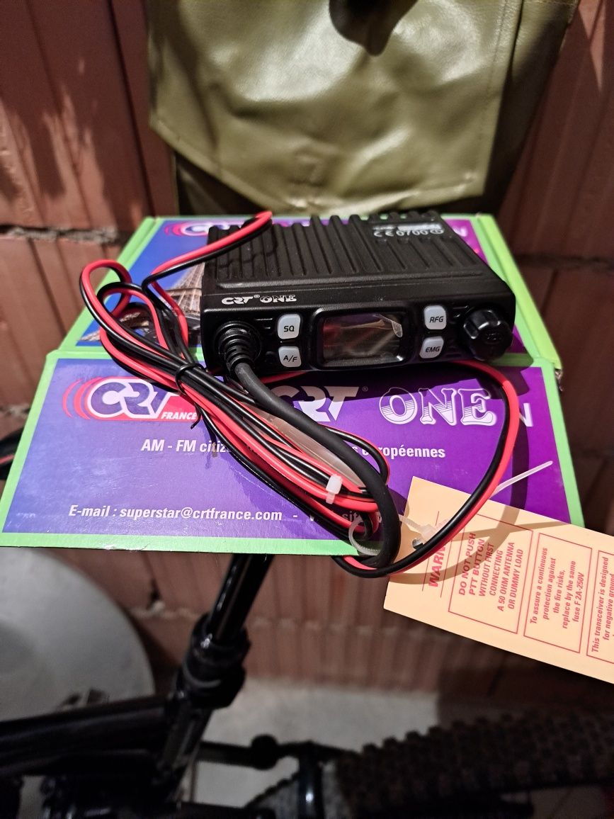 Stație radio CB CRT One + antena ml 145 sirio