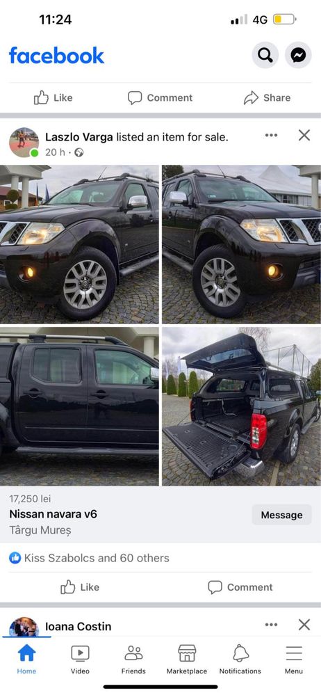 Nissan navara v6