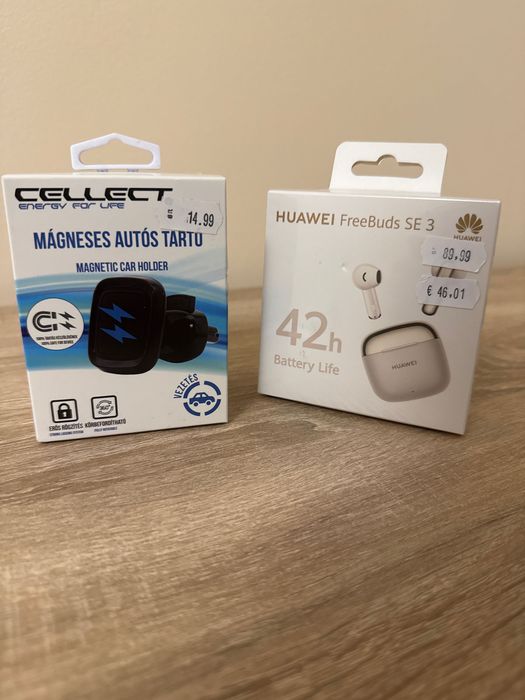 Huawei FreeBuds SE 3 + подарък магнитна стойка за автомобил
