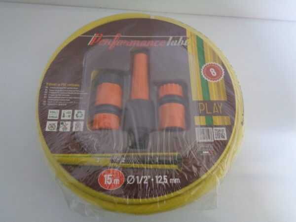 Furtun gradina set complet cuple rapide 1/2'' 5/8'' ITALIA