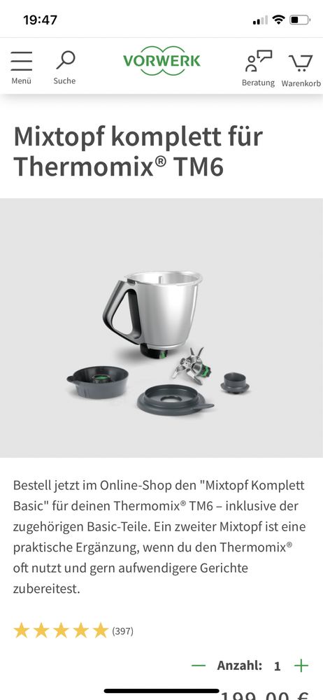 Bol Thermomix TM6